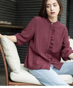 セール】 トランププリントブラウス （シャツ・ブラウス）｜GRACE