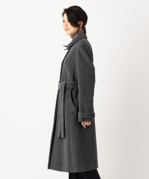 セール】 MENCHI ウールビーバー ステンカラーコート （ステンカラー