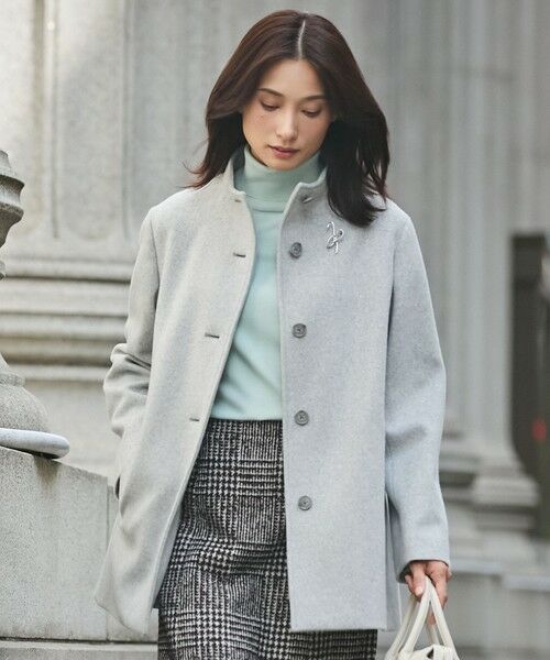 セール】 ショートビーバー ボトルネック コート （その他アウター