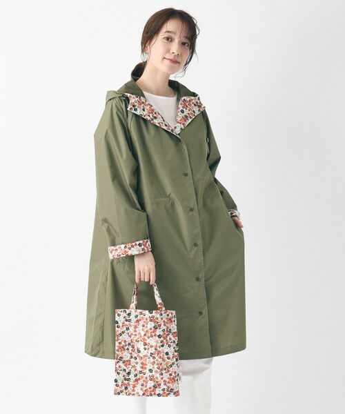 セール】 【大人気!収納用トートバッグ付き】レインコート ANCROFT