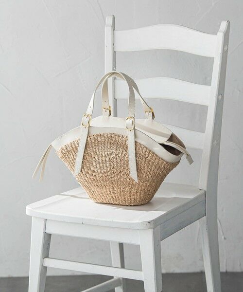 セール】 【VIOLAd'ORO】アバカレザーカゴバッグ MIRO/ V-8844