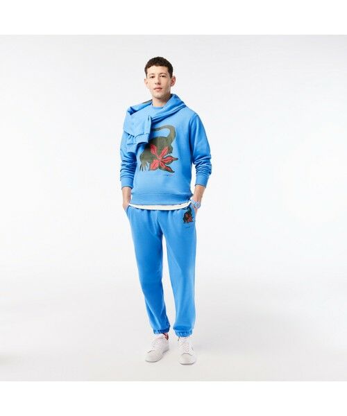 セール】 『Lacoste x Netflix』 アレンジワニロゴクルーネック