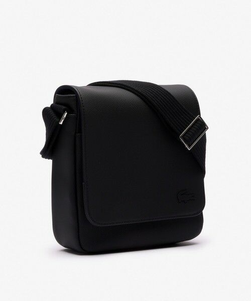 メンズクラシック スリムフラップサッチェルバッグ / ショルダーバッグ