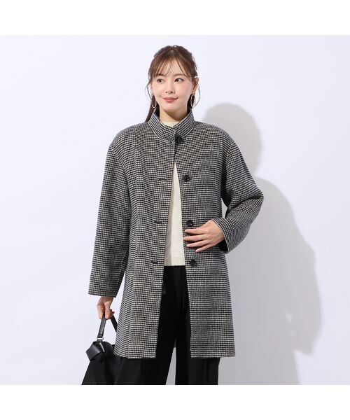 千鳥リバーコート （その他アウター）｜Liliane Burty ECLAT（Sサイズ