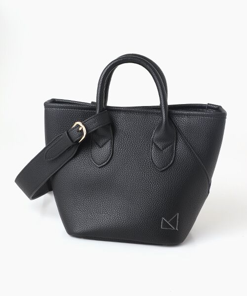 シュリンク合皮・軽量】変形2WAYミニバッグ （トートバッグ）｜MONICA