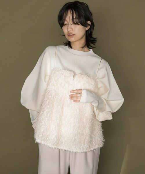 セール】 フィルムフェザーキャミブラウス≪手洗い可能≫ （シャツ