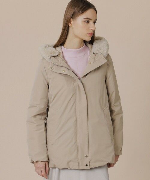 セール】 【PONTELAND/ポントランド】セミブライトタフタダウンコート