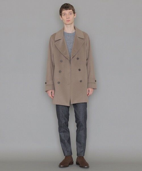 MACKINTOSH LONDON Pコート ベージュ 40 カシミヤ 美品 MACKINTOSH