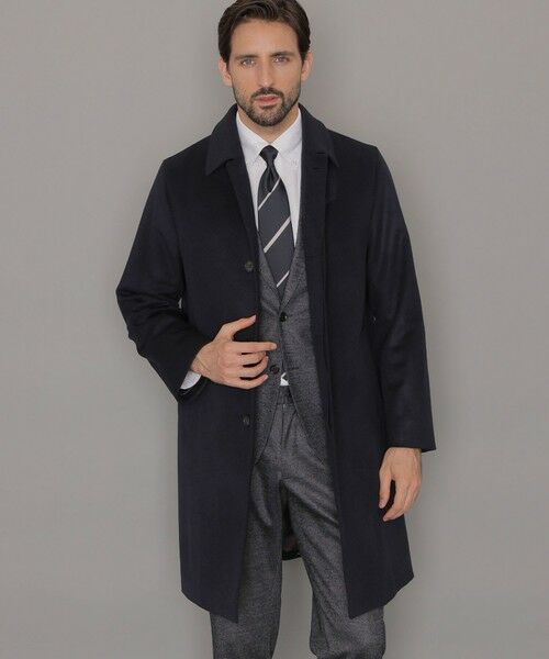 セール】 【DUNFORD】ウールカシミヤビーバーステンカラーコート