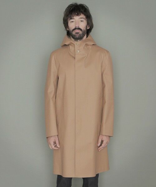 MACKINTOSH】【DUNKELD HOOD】ゴム引きウールフーデッドコート