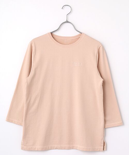 セール】 スーピマ裏毛ロゴ刺繍入りカットソー （カットソー