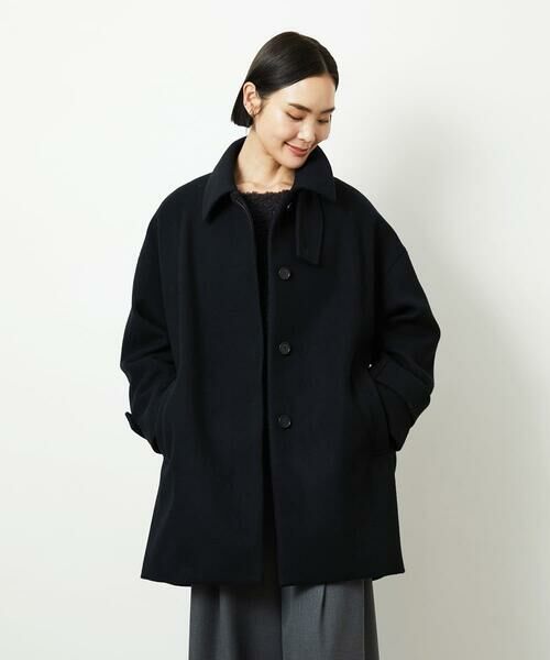 セール】 Super100ウールステンカラーコート （ステンカラーコート