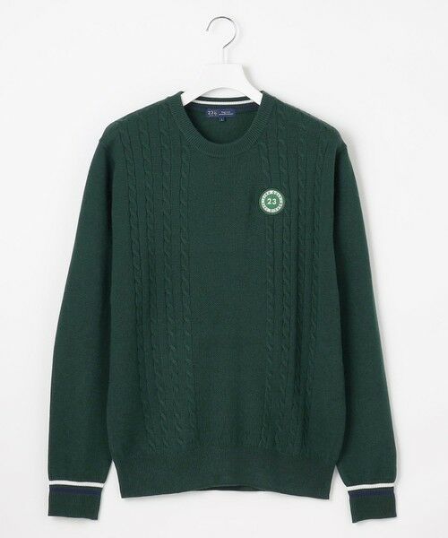 セール】 【MEN】ウールブレンド カラーニット ラウンドから普段の