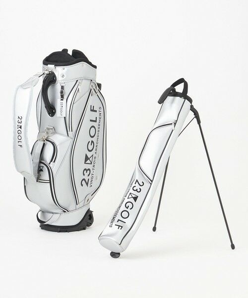 セール】 【UNISEX】セルフスタンドバッグ内蔵キャディバッグ キャリー