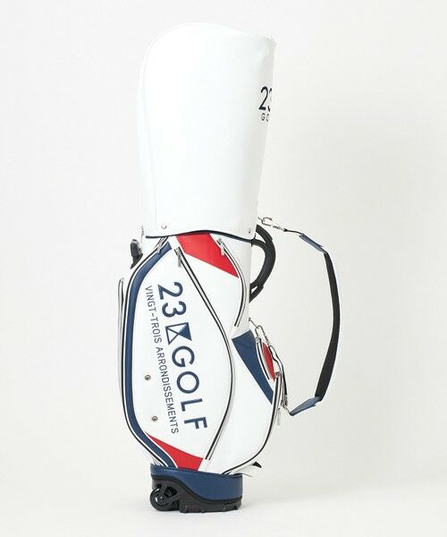 セール】 【UNISEX】セルフスタンドバッグ内蔵キャディバッグ キャリー