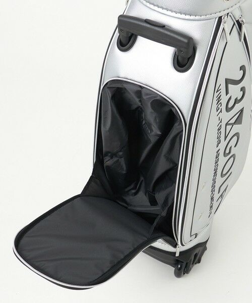 セール】 【UNISEX】セルフスタンドバッグ内蔵キャディバッグ キャリー