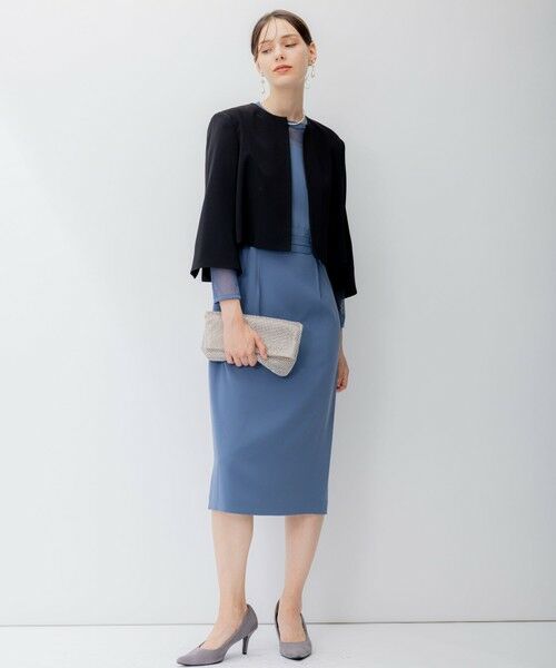 APPLAUDIR】ダブルクロス ドレス （ドレス）｜23区 / ニジュウサンク