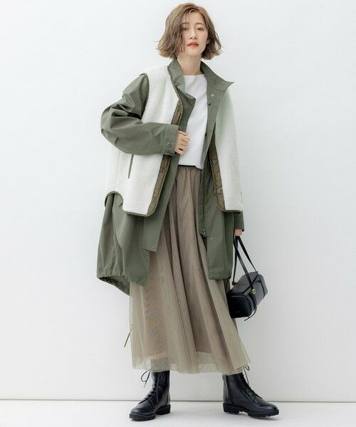 SLOW/一部店舗限定】4WAY モッズコート （ミリタリージャケット