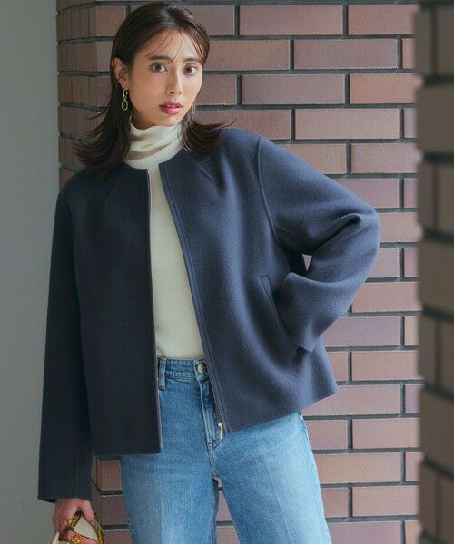 セール】 ウールリバー ショート ブルゾン （その他アウター）｜23区