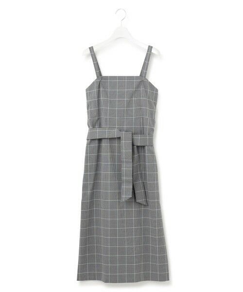 セール】 【洗える】ガンクラブプレイドチェック ワンピース （ロング