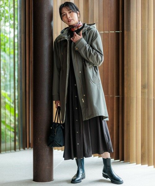 セール】 【撥水加工/洗える】ライナー付き マルチウェイアウター