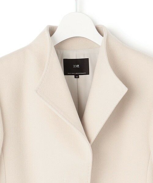 ウールカシミヤビーバー スタンドカラー コート （その他アウター