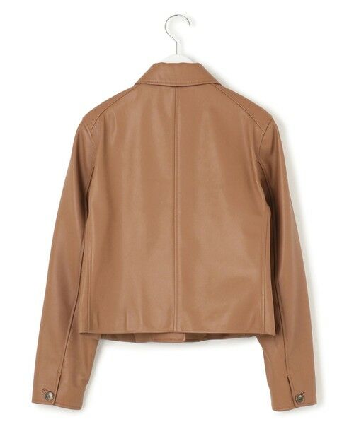 ラムレザー ステンカラー ジャケット （その他アウター）｜23区