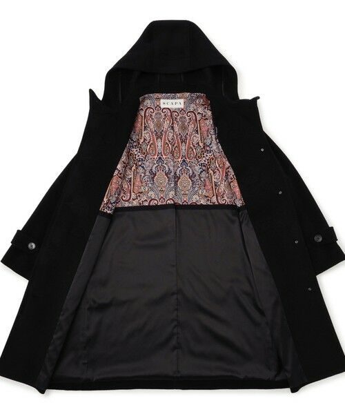 セール】 アンゴラビーバーロングコート （トレンチコート）｜SCAPA