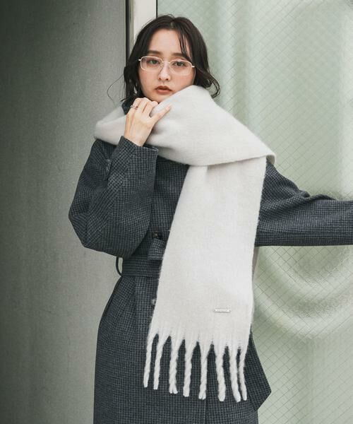 セール】 モヘアライクストール （マフラー・ショール・スヌード