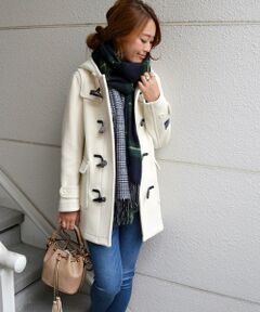 セール】 VALLOMBROSA ダッフルコートwhite◇ （ダッフルコート