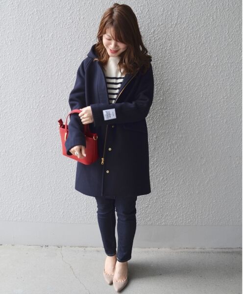 HAMILTONラムウールフードコート◇ （その他アウター）｜SHIPS