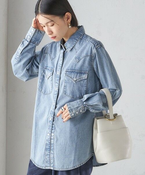 セール】 ROCKMOUNT:〈洗濯機可能〉デニム ウエスタン （シャツ