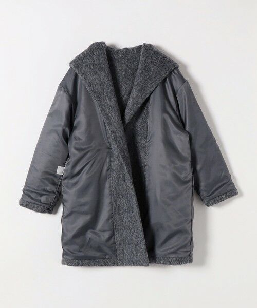 セール】 SHIPS any: シャギー フーディー ガウン コート （その他