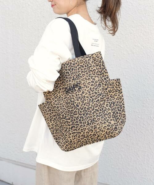 セール】 レオパードサイドポケットトートバッグ◇ （トートバッグ