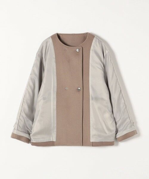 セール】 SHIPS any: ノンミュールジングウール ノーカラー ショート