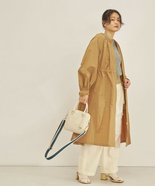 セール】 〈撥水加工〉ナイロン ドロスト ロング コート ◇ （その他