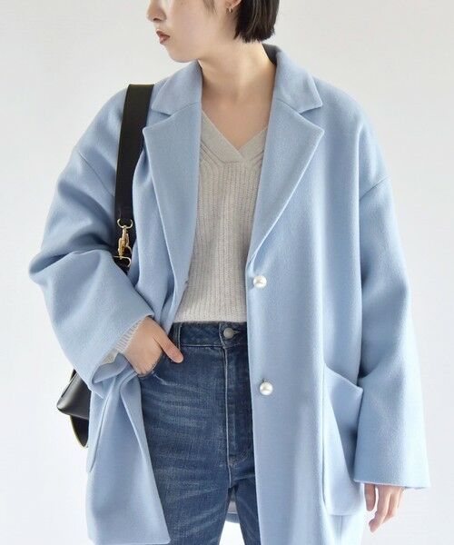 セール】 quaranciel: ノンミュールジングウール パールモチーフ