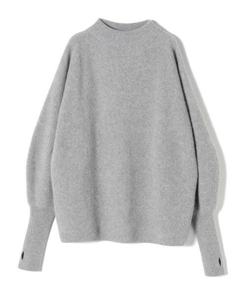 セール】 BATONER:カシミヤ フォックス ボートネック チュニック