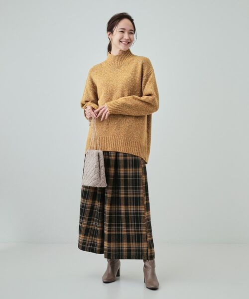 BRUNELLO CUCINELLI チェック柄 ガウチョパンツ USA4 セール】 大人が