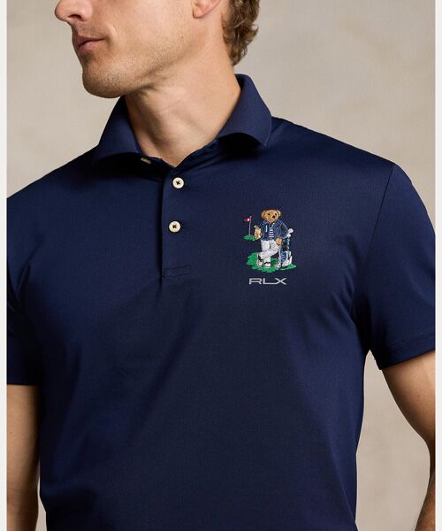 RLX）テーラード フィット パフォーマンス ベア ポロシャツ