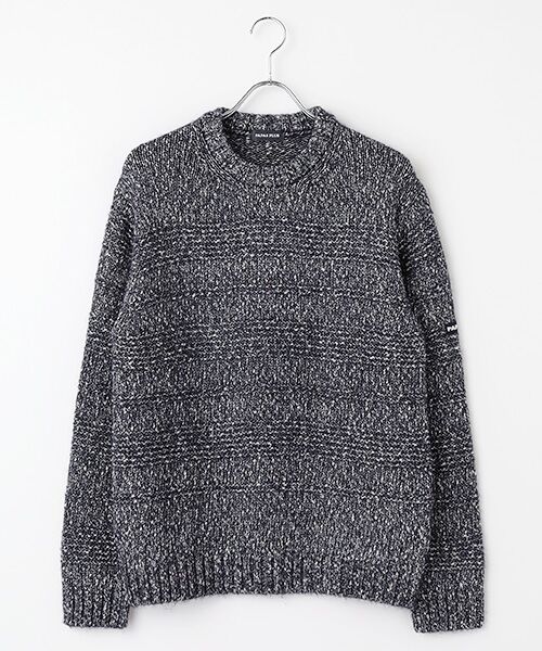 セール】 コットンアルパカローゲージ クルーネックセーター （ニット