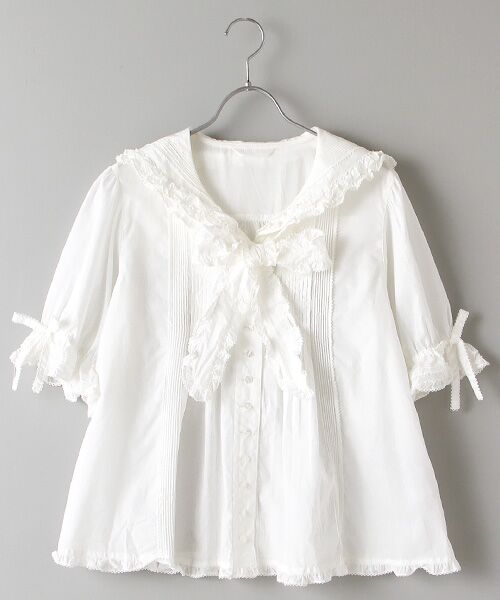 セーラーカラーブラウス （シャツ・ブラウス）｜PINK HOUSE / ピンク