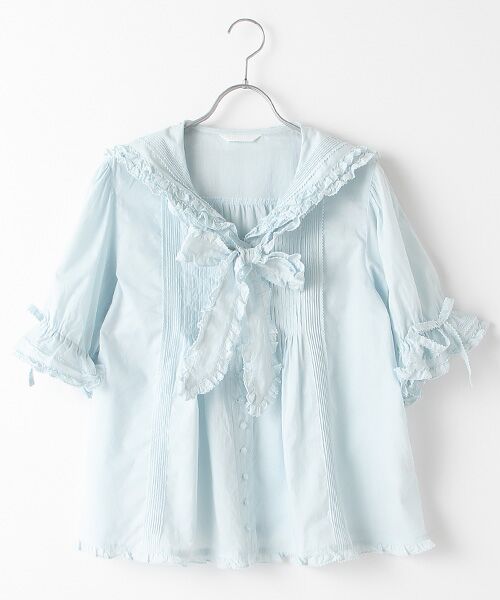 セーラーカラーブラウス （シャツ・ブラウス）｜PINK HOUSE / ピンク