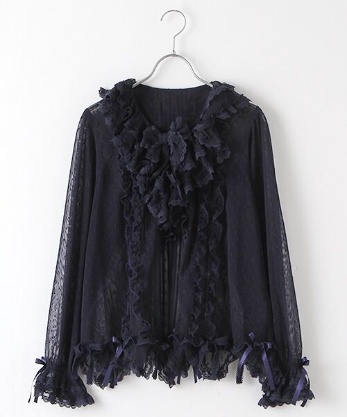 セール】 ドットチュールブラウス （シャツ・ブラウス）｜PINK HOUSE