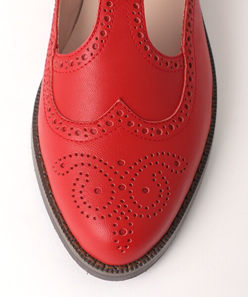 セール】 ストラップレザーシューズ （フラットシューズ）｜PINK HOUSE