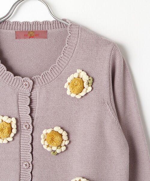 セール】 ひな菊ロンドモチーフカーディガン （カーディガン・ボレロ