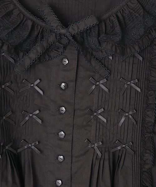 ミニリボンいっぱいブラウス （シャツ・ブラウス）｜PINK HOUSE