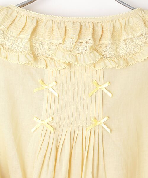 ミニリボンいっぱいブラウス （シャツ・ブラウス）｜PINK HOUSE