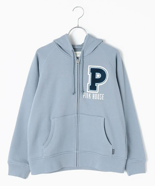 セール】 Pロゴサガラワッペン使いパーカー （パーカー）｜PINK HOUSE