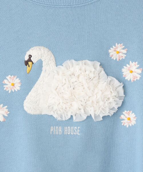 セール】 SWAN LAKEモチーフトレーナー （スウェット）｜PINK HOUSE
